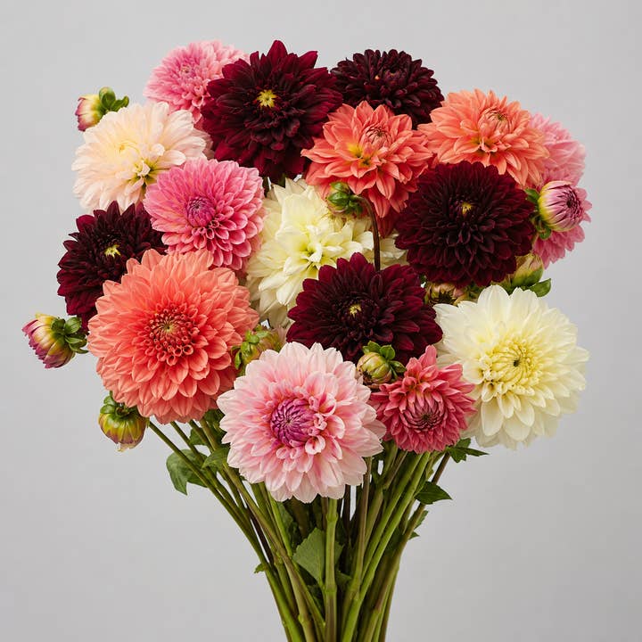 Fresh Assorted Dahlias product photograph