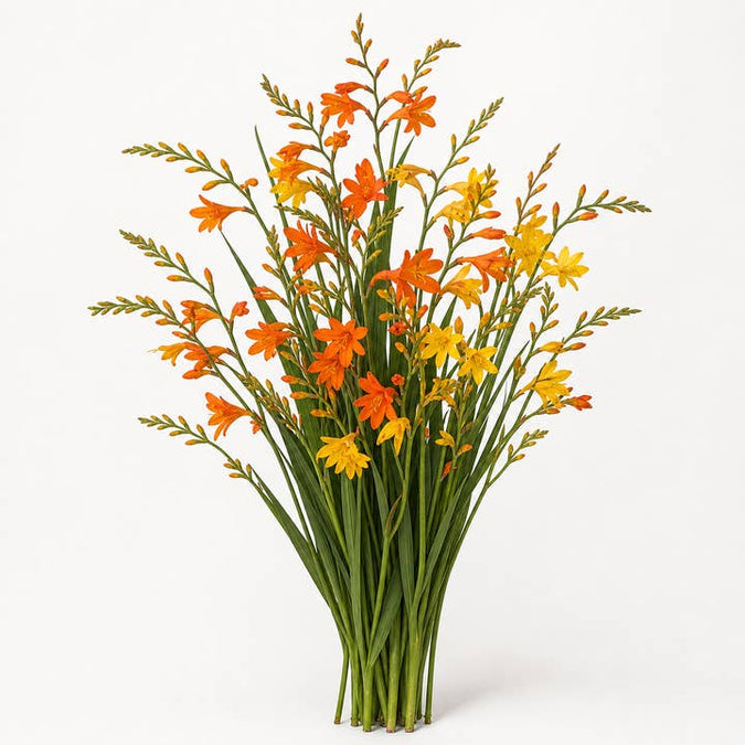 Fresh Montbretia Flowers product photograph