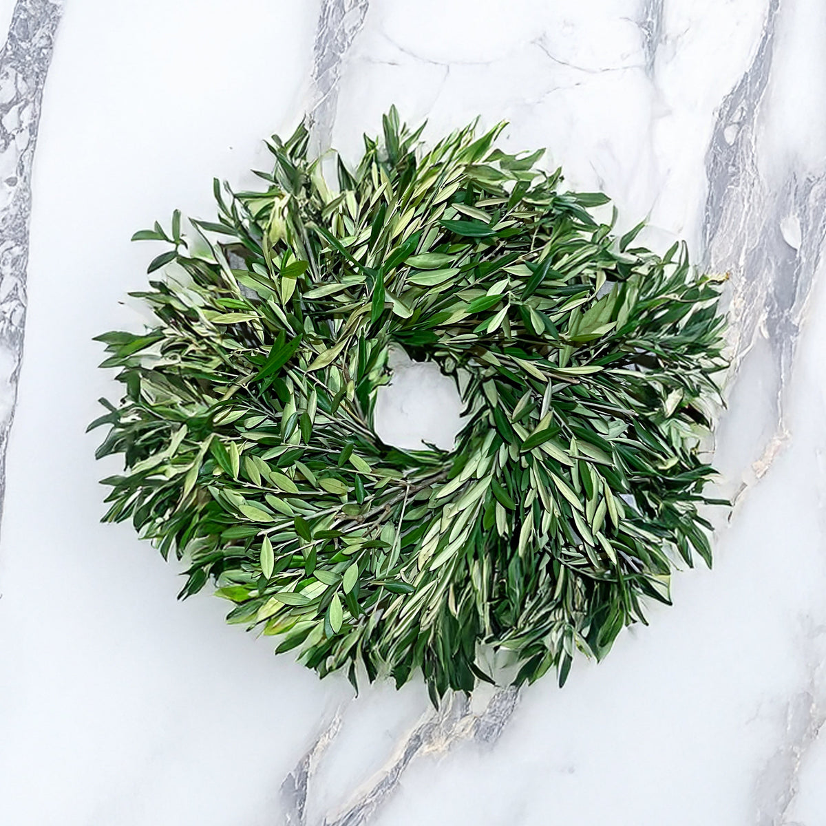 Fresh Olive Wreaths