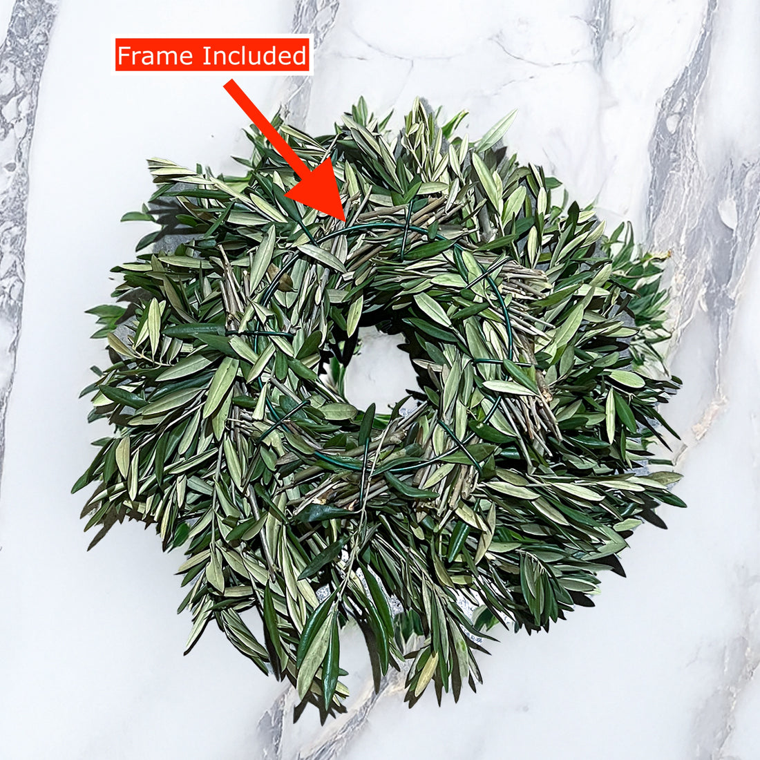 What to expect from fresh olive wreaths