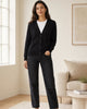 The Lightweight Cotton Cashmere Cardigan - Black
