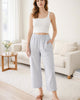 The Marin Pant - Blue Pinstripe