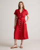 The European Linen Chambray Dress - Chile