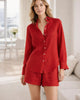 The European Linen Long Sleeve Shirt - Chile