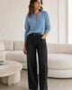 The Cashmere Sweater - Faded Denim