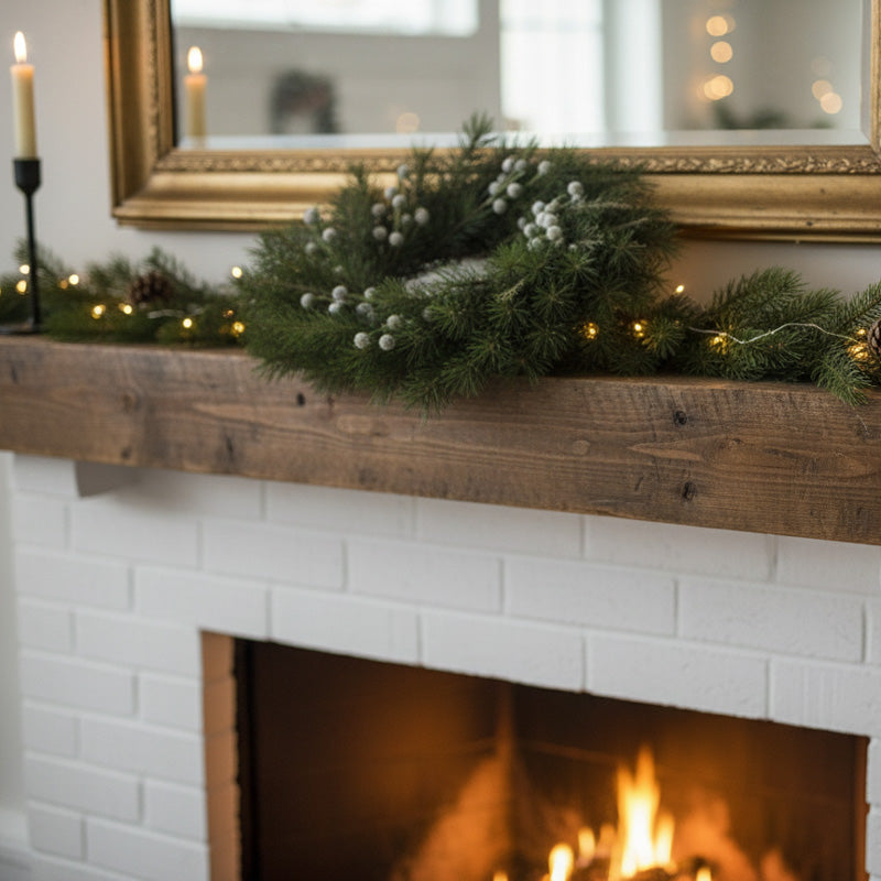 What to expect from fresh pine & eucalyptus wreaths