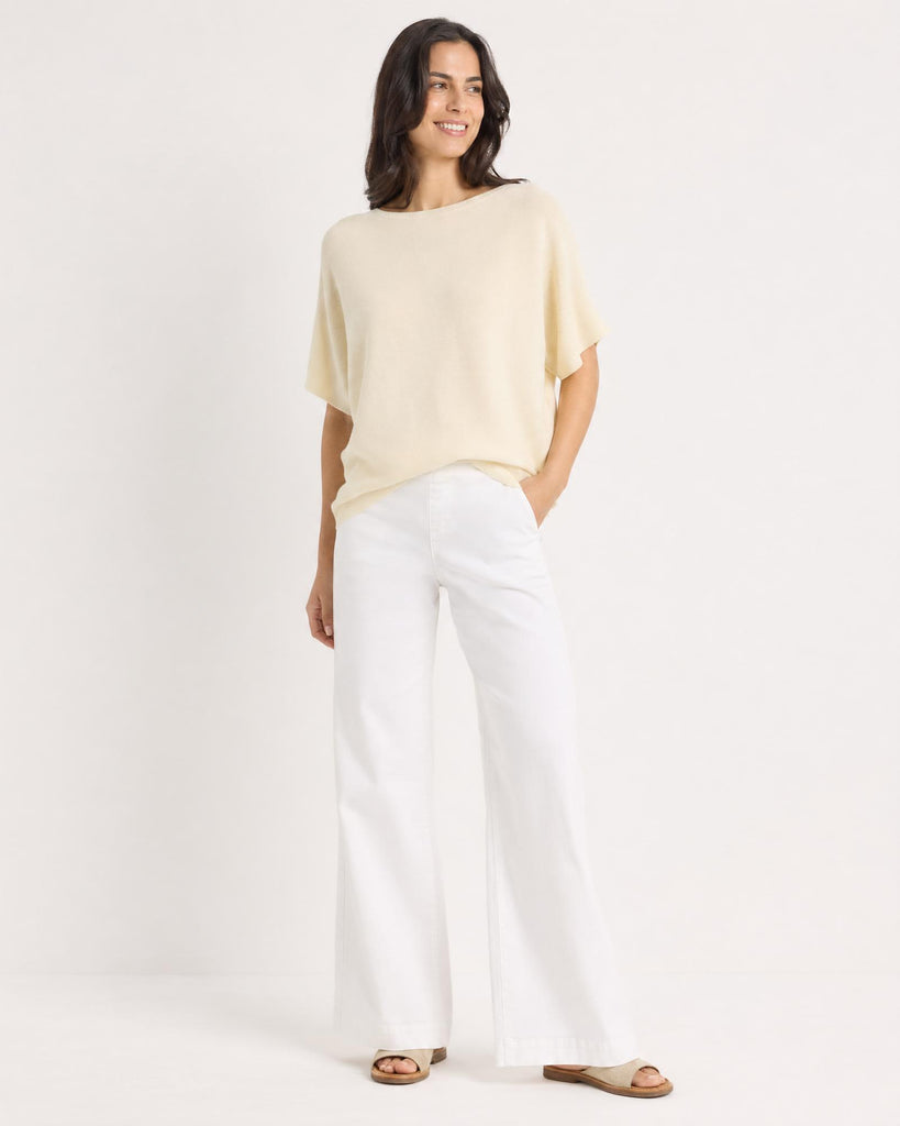 The Mira Layer - Pale Custard Yellow