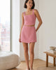 The European Linen Look - Red Classic Mini Gingham