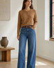 The Cashmere Sweater - Teak
